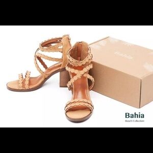 🆕️ Bahia Sarita Block Heel Strappy Sandals 🆕️